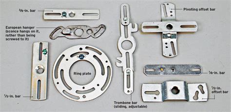 light fixture mounting box sizes